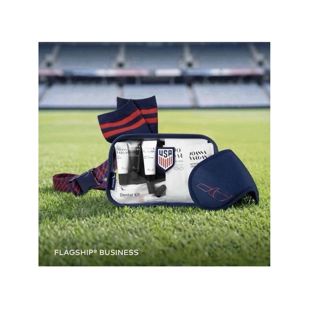 American Airlines FIFA Team USA World Cup Amenity Kit Joanna Vargas NEW